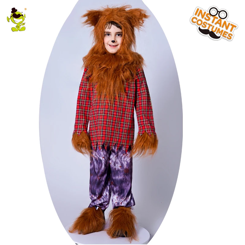 Werewolf Costumes Boys Menacing Wolf Disguise Clothes for Animal Masquerade Party Kids Cute Wolfman Cosplay Sets for Party
Werewolf Costumes Boys Menacing Wolf Disguise Clothes for Animal Masquerade Party Kids Cute Wolfman Cosplay Sets for Party