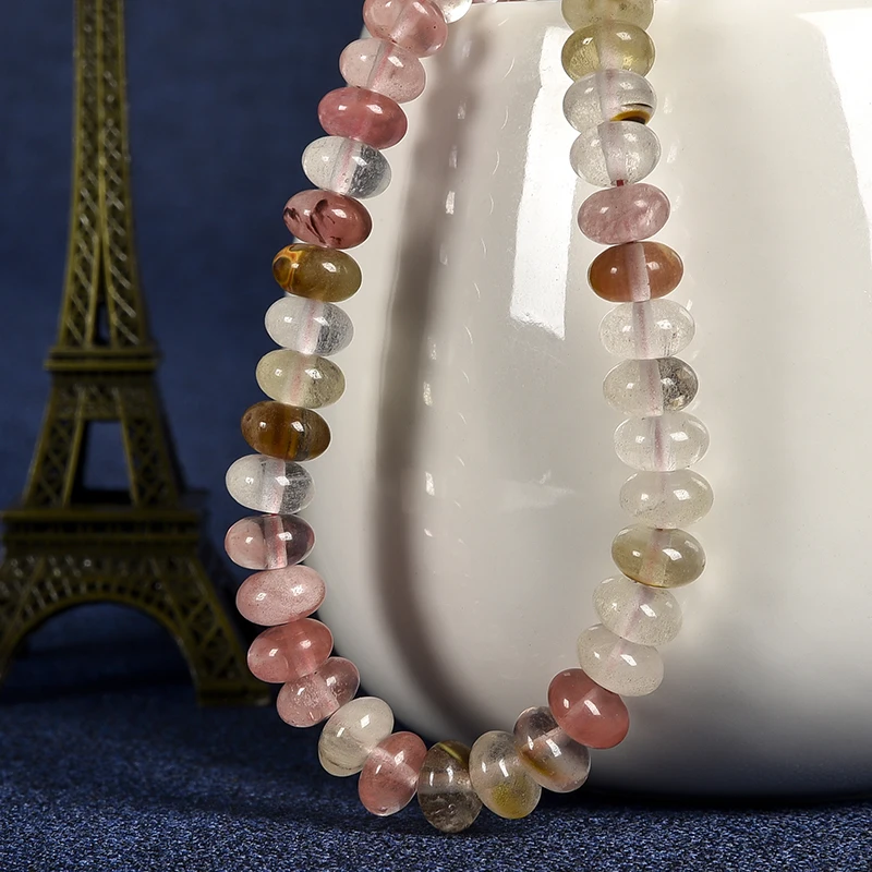 The Stone Beads 5*8.5mm Watermelon Crystal Quartz beads Diy Pretty Necklace 15inch For your Daughter Girls Loose Beads H234
The Stone Beads 5*8.5mm Watermelon Crystal Quartz beads Diy Pretty Necklace 15inch For your Daughter Girls Loose Beads H234
