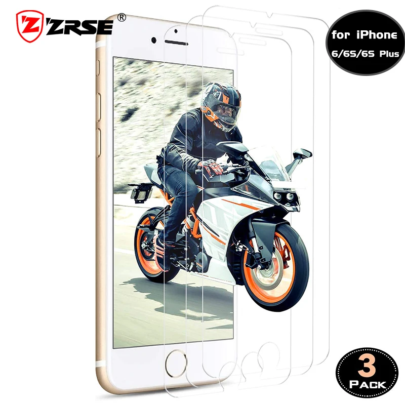ZRSE 3 Pack Tempered Glass Screen Protectors 2.5D 0.3MM Protective Glass for iPhone 6 6 Plus 6s 6s Plus Mobile Phone Accessories
ZRSE 3 Pack Tempered Glass Screen Protectors 2.5D 0.3MM Protective Glass for iPhone 6 6 Plus 6s 6s Plus Mobile Phone Accessories