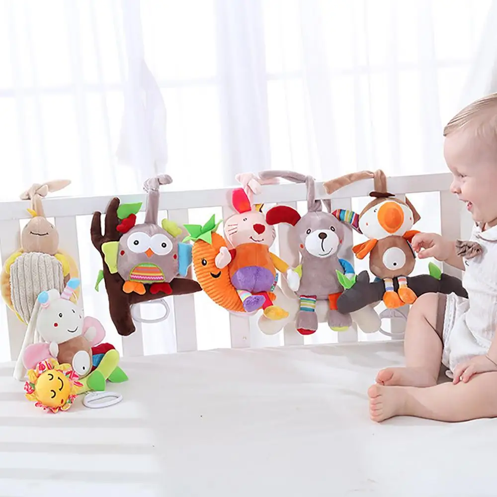 Kawaii Kid Baby Spiral BedStroller Animal Modeling With Teether Educational Plush Toy Doll Cute For Baby Baby Rattles FF4
Kawaii Kid Baby Spiral BedStroller Animal Modeling With Teether Educational Plush Toy Doll Cute For Baby Baby Rattles FF4