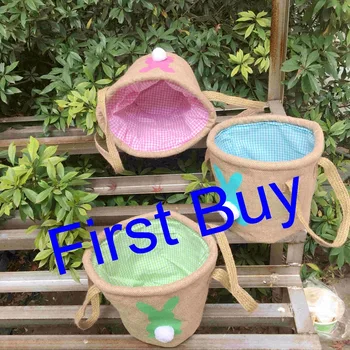 30pcs/lot Drop shipping Cute Easter Bunny Ears Basket Bag Gift Packing Easter Handbag For Child Fine Festival Gift bucket
30pcs/lot Drop shipping Cute Easter Bunny Ears Basket Bag Gift Packing Easter Handbag For Child Fine Festival Gift bucket