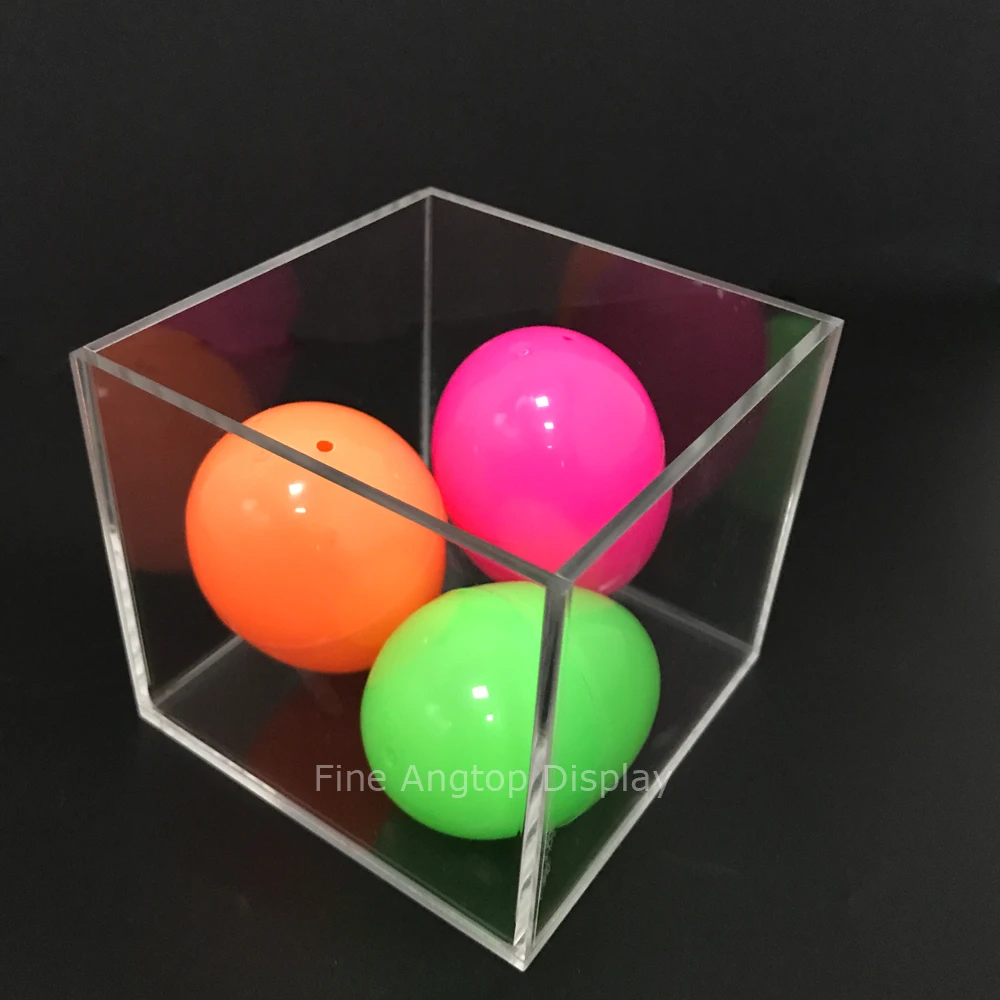 9x9x8cm Transparent Acrylic 5 sided Cube Box Jewelry Beads Display Storage Box Plexiglass Gift Box
9x9x8cm Transparent Acrylic 5 sided Cube Box Jewelry Beads Display Storage Box Plexiglass Gift Box