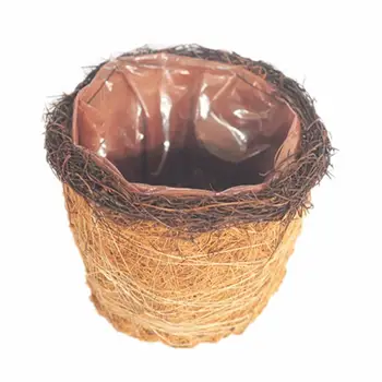 Natural Coir Succulent Basket Flower Pots Coco Coir Liner Flower Basket For Garden Porch Decoration
Natural Coir Succulent Basket Flower Pots Coco Coir Liner Flower Basket For Garden Porch Decoration