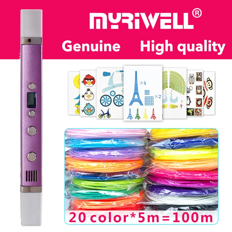 myriwell 3d pen 3d pens,LED display,ABS/PLA Filament,3 d pen 3d model Creative3d pen doodlerChildren gifts3d drawing pen-3d
myriwell 3d pen 3d pens,LED display,ABS/PLA Filament,3 d pen 3d model Creative3d pen doodlerChildren gifts3d drawing pen-3d