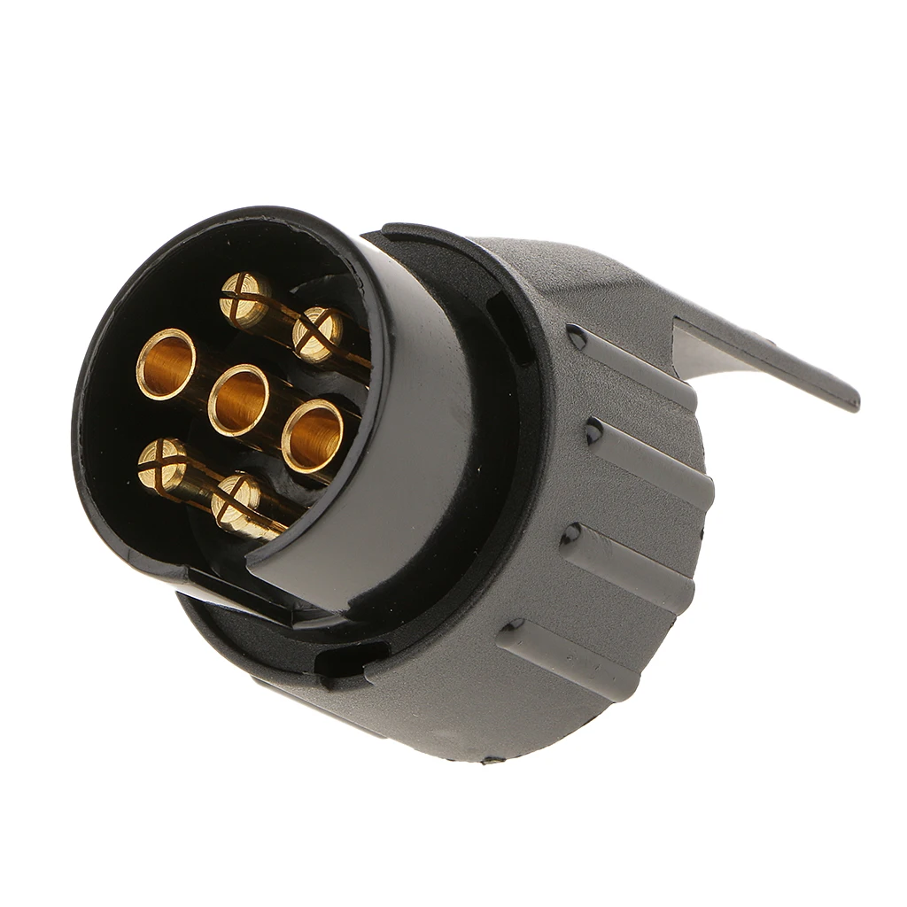 7 Pin To 13 Pin 12V Trailer Short Connector Towing Adapter for Truck Auto