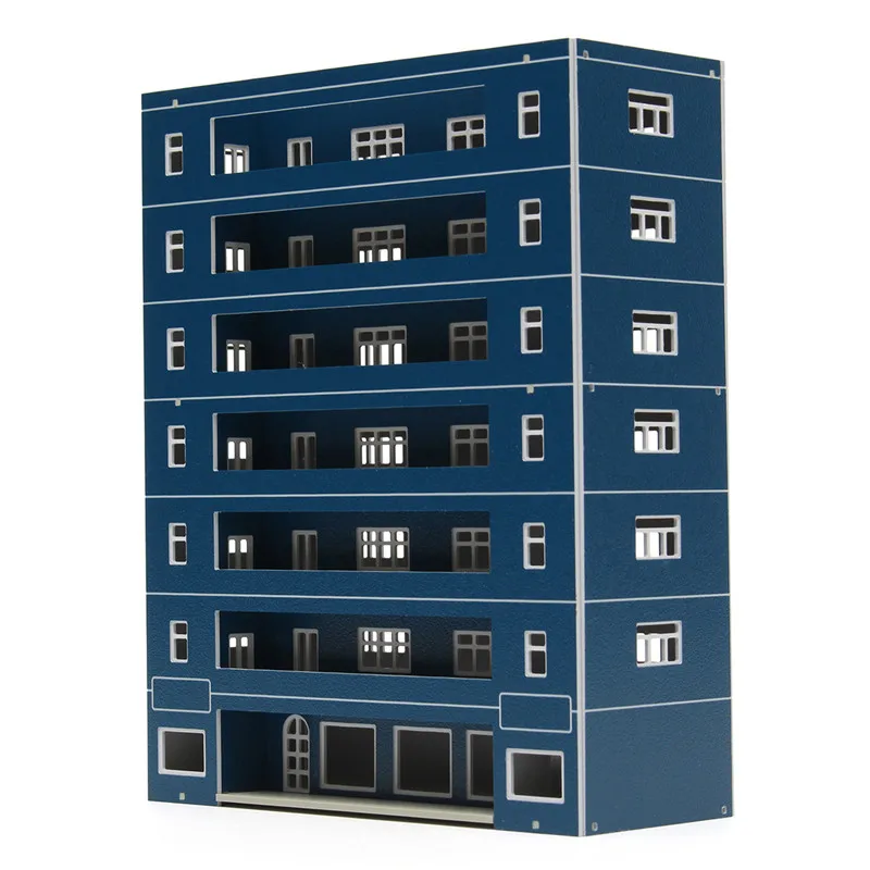Fashion 1:160 Blue Plastic Apartment Classroom Scenary Layout Model Toy For Outland Model Railway Modern Building Ornament
Fashion 1:160 Blue Plastic Apartment Classroom Scenary Layout Model Toy For Outland Model Railway Modern Building Ornament