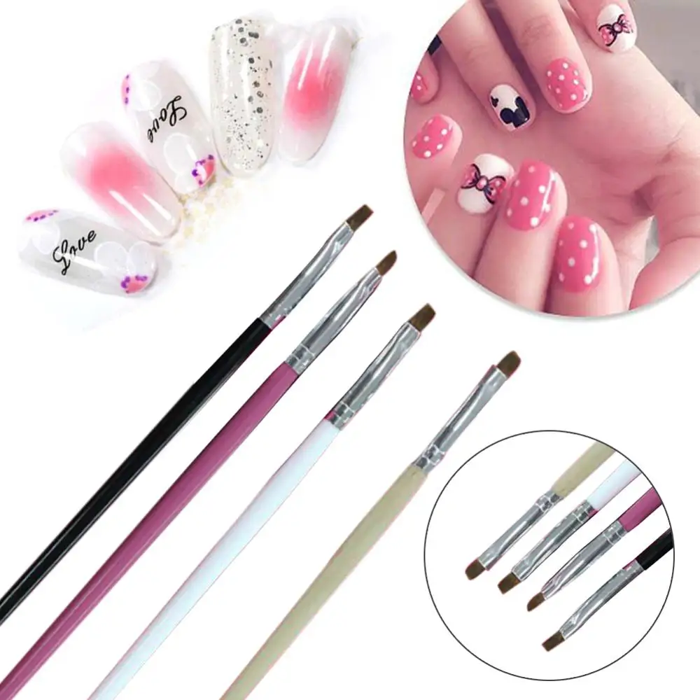 Nail Art Metal Handle Acrylic UV Gel Extension Builder Petal Flower Painting Drawing Brush Manicure Tools 4color
Nail Art Metal Handle Acrylic UV Gel Extension Builder Petal Flower Painting Drawing Brush Manicure Tools 4color