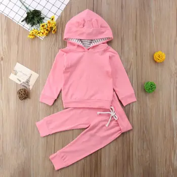 Baby Girl Long Sleeve Hooded Tops Pants Clothes Set Newborn Baby Kids Boys Girls Hooded Tops+Long Pants 2pcs Clothes Outfits Set
Baby Girl Long Sleeve Hooded Tops Pants Clothes Set Newborn Baby Kids Boys Girls Hooded Tops+Long Pants 2pcs Clothes Outfits Set