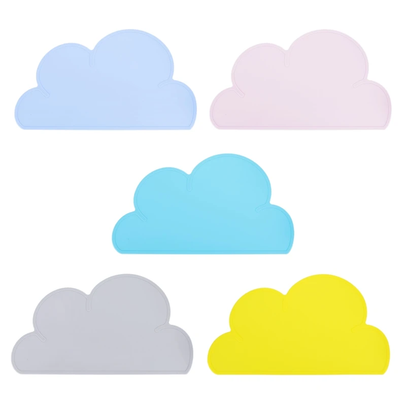 Cute Silicone Placemat FDA Bar Mat Baby Kids Cloud Shaped Plate Mat Table Mat BPA Free Waterproof Set Home Kitchen Pads
Cute Silicone Placemat FDA Bar Mat Baby Kids Cloud Shaped Plate Mat Table Mat BPA Free Waterproof Set Home Kitchen Pads
