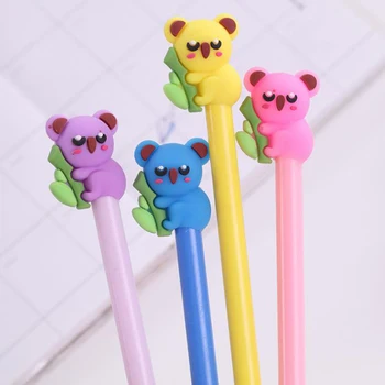 4 Pcs/set Cute 0.5mm Animal Koala Bear Branches Gel Pens Signature Pen Escolar Papelaria School Office Supply Stationery Gift
4 Pcs/set Cute 0.5mm Animal Koala Bear Branches Gel Pens Signature Pen Escolar Papelaria School Office Supply Stationery Gift