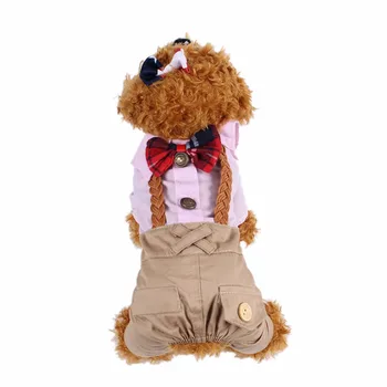 PipiFren Dogs Jumpsuit Overalls Outfit Retro Dog Clothes For Pets Costume Costumes Cats Coats hondenkleding vestiti per cani
PipiFren Dogs Jumpsuit Overalls Outfit Retro Dog Clothes For Pets Costume Costumes Cats Coats hondenkleding vestiti per cani