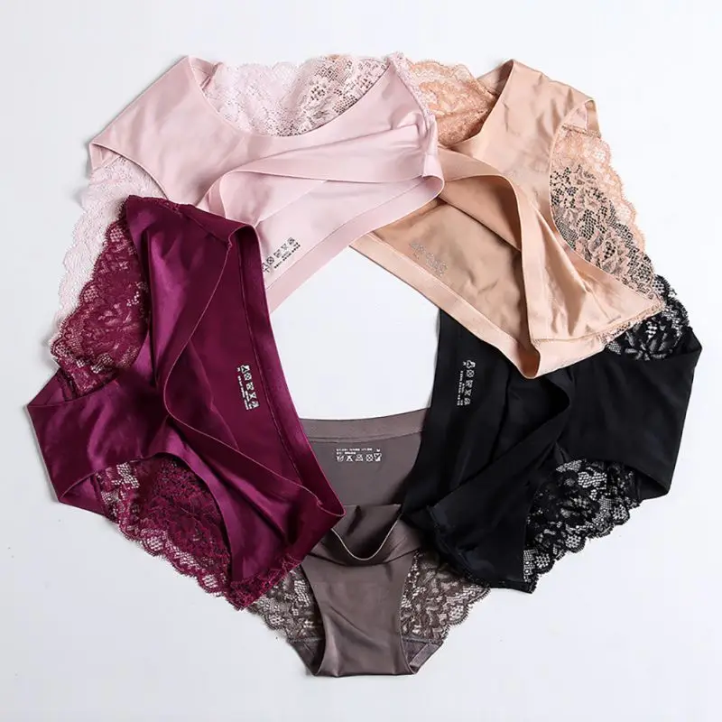2018 Hot Sale Fashion Lace Panties Women Seamless Ultra-thin Solid Underwear Girls 's Intimates Breathable briefs drop shipping
2018 Hot Sale Fashion Lace Panties Women Seamless Ultra-thin Solid Underwear Girls 's Intimates Breathable briefs drop shipping