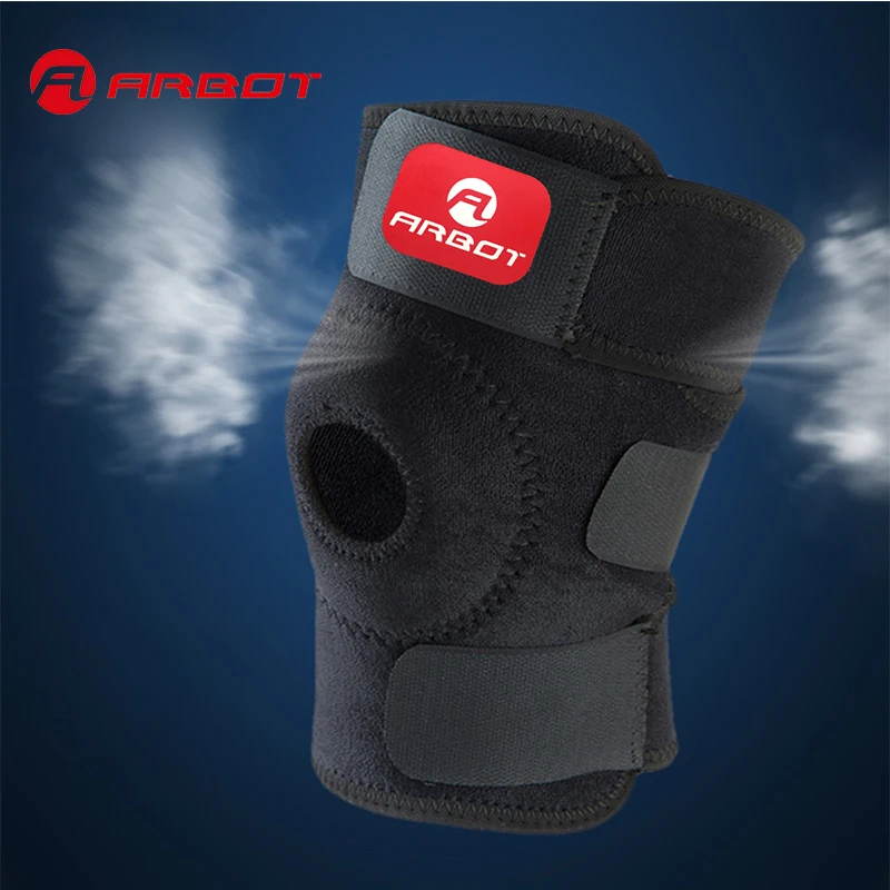Arbot Elastic Knee Support Brace Kneepad Adjustable Patella Knee Pads Safety Guard Strap For Basketball Free Size Black Kneepad
Arbot Elastic Knee Support Brace Kneepad Adjustable Patella Knee Pads Safety Guard Strap For Basketball Free Size Black Kneepad