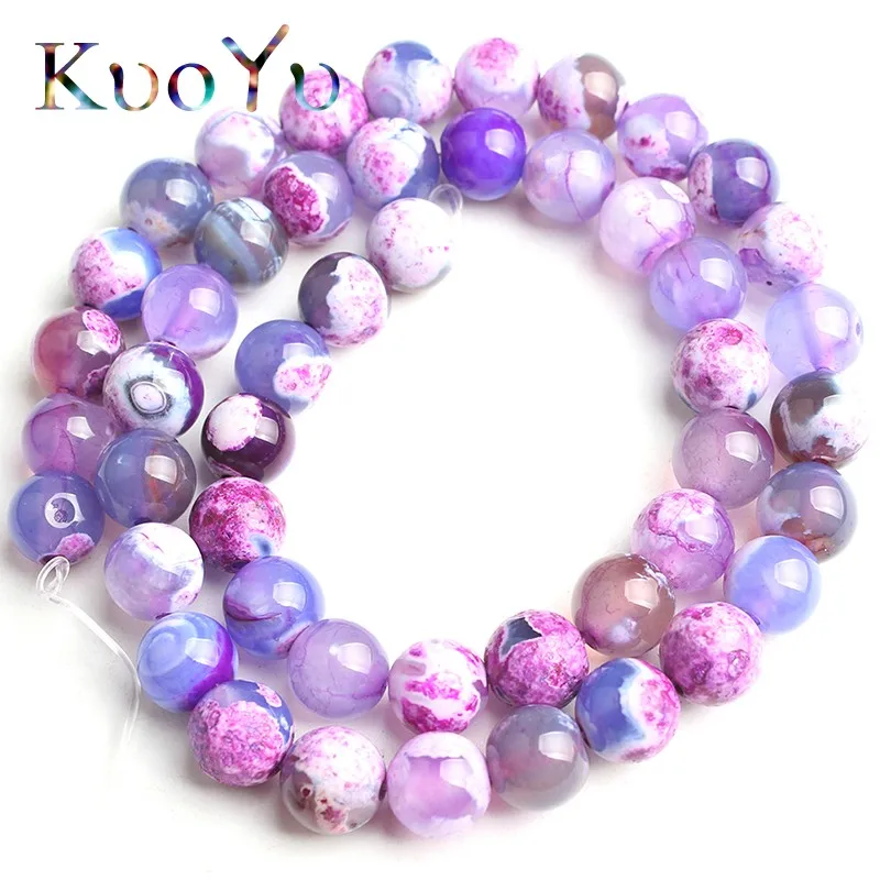 Natural Stone Purple Fire Agates Onyx Beads Round Loose Spacer Beads For Jewelry Making DIY Bracelets 15''Strand/Inches 6/8/10mm
Natural Stone Purple Fire Agates Onyx Beads Round Loose Spacer Beads For Jewelry Making DIY Bracelets 15''Strand/Inches 6/8/10mm