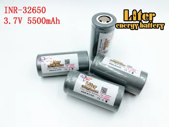 High Capacity 5500mAh 3.7V 32650 Li-ion Rechargeable Battery with 18A Discharge Current for LED Flashlights Headlamps
High Capacity 5500mAh 3.7V 32650 Li-ion Rechargeable Battery with 18A Discharge Current for LED Flashlights Headlamps