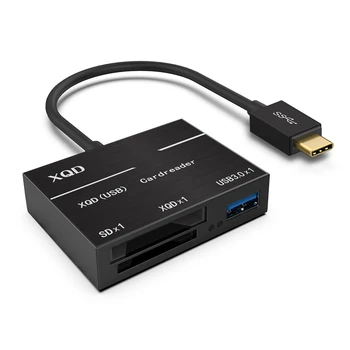 USB-C XQD SD Card Reader Upto 500MB/s High Speed Type-C USB3.0 HUB Camera Kit Adapter
USB-C XQD SD Card Reader Upto 500MB/s High Speed Type-C USB3.0 HUB Camera Kit Adapter