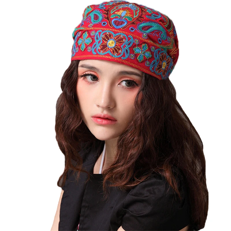 Fashion Spring Autumn Women Hat Bandanas Chinese Style Vintage Cap Embroidery Female Hats Clothing Beanie Casual Harajuku Caps
Fashion Spring Autumn Women Hat Bandanas Chinese Style Vintage Cap Embroidery Female Hats Clothing Beanie Casual Harajuku Caps