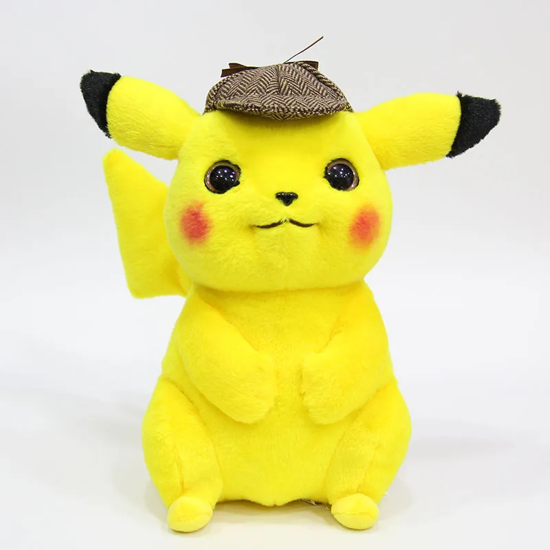 23cm Japanese anime movie detective Pikachu Plush Toys High Quality Very Cute Plush Toys For Children's Gift 1pcs/lot
23cm Japanese anime movie detective Pikachu Plush Toys High Quality Very Cute Plush Toys For Children's Gift 1pcs/lot