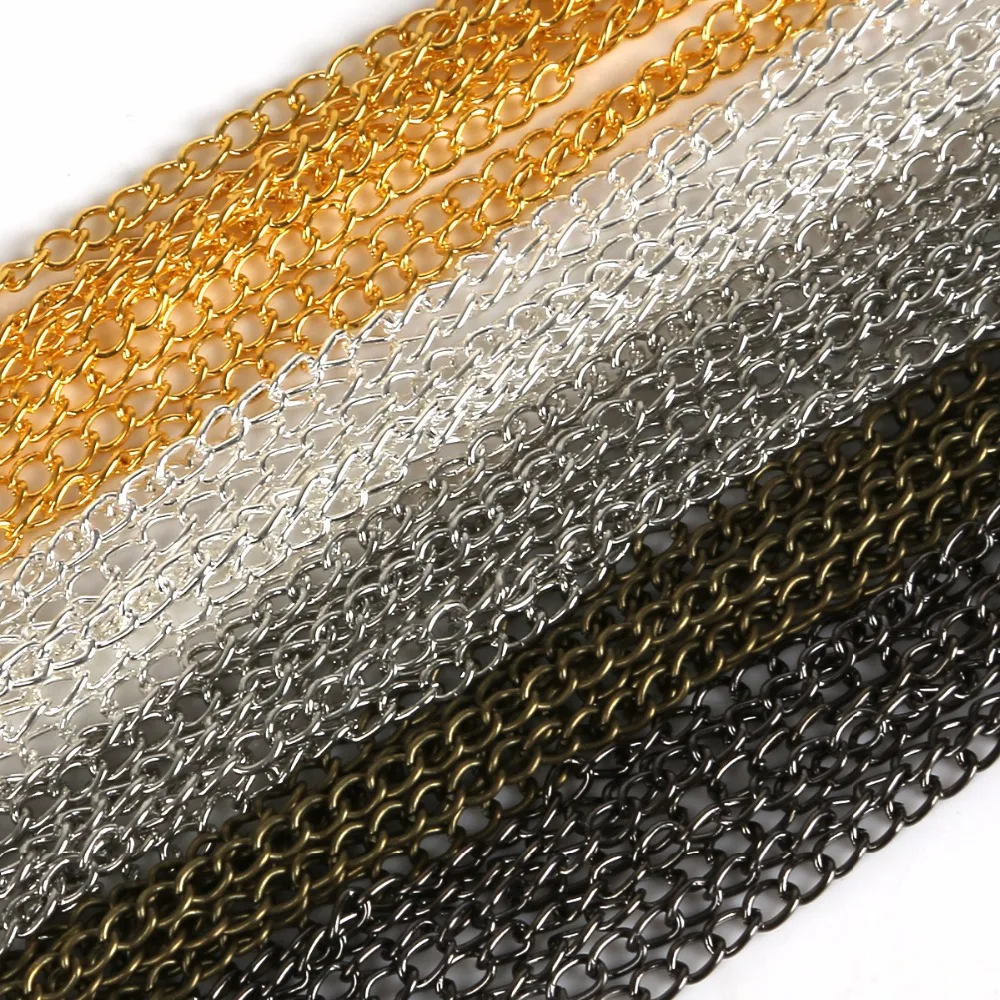 5 Meter Long Open Link Ring Extended&Extension Jewelry Chains Tail Extender For DIY Jewelry Making Necklace Accessories
5 Meter Long Open Link Ring Extended&Extension Jewelry Chains Tail Extender For DIY Jewelry Making Necklace Accessories
