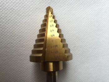 Fixmee 3/8" Round Shank 10 Step Drill Bit 1/4" to 1 3/8" HSS Titanium All in One Bit
Fixmee 3/8" Round Shank 10 Step Drill Bit 1/4" to 1 3/8" HSS Titanium All in One Bit
