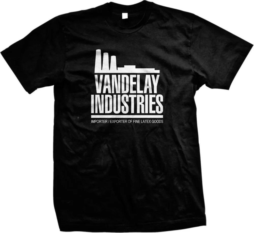 Хлопковые рубашки распродажа Vandelay Industries Funny Sitcom tv Costanza Заводские латексные