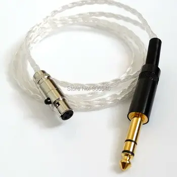 2.5m 8FT 6.35mm 1/4 plug 6core 4N OCC Silver plated Headphone Cable Upgrade Cable for AKG K240 K242 K271 K272 K702 Q701 DAC
2.5m 8FT 6.35mm 1/4 plug 6core 4N OCC Silver plated Headphone Cable Upgrade Cable for AKG K240 K242 K271 K272 K702 Q701 DAC