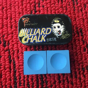 PXT XiaotingPan Tailor-made Chalk Powder Pool Snooker Metal Box Professional Accessories 2 Pieces Green Blue Chalk with Good Box
PXT XiaotingPan Tailor-made Chalk Powder Pool Snooker Metal Box Professional Accessories 2 Pieces Green Blue Chalk with Good Box