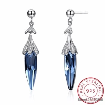 SMTCAT Crystal from Earring for Women 925 Sterling Sliver Chilli Shape Crystal Drop Earring Party Dangle Earring
SMTCAT Crystal from Earring for Women 925 Sterling Sliver Chilli Shape Crystal Drop Earring Party Dangle Earring