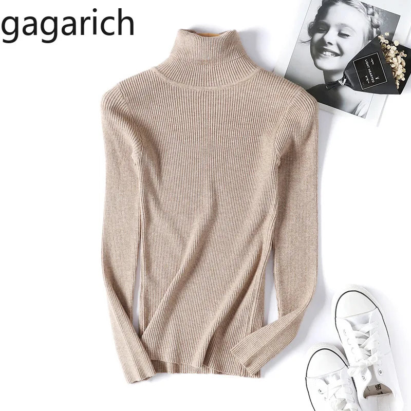 Gagarich Turtle Neck Women 2019 New Female Long Sleeve Slim Solid Korean Version Thick Knitted Ladies Casual Pullovers
Gagarich Turtle Neck Women 2019 New Female Long Sleeve Slim Solid Korean Version Thick Knitted Ladies Casual Pullovers