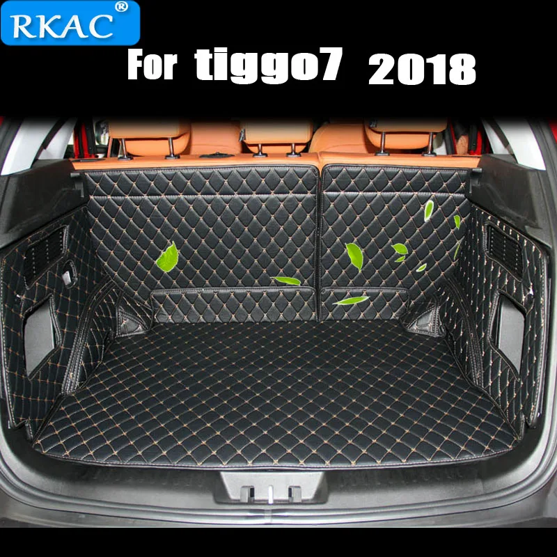 Автомобильные коврики RKAC для багажника tiggo 7 2018, водонепроницаемые коврики, подкладка для груза, аксессуары для интерьера, автостайлинг, без запаха, 5 цветов
Автомобильные коврики RKAC для багажника tiggo 7 2018, водонепроницаемые коврики, подкладка для груза, аксессуары для интерьера, автостайлинг, без запаха, 5 цветов