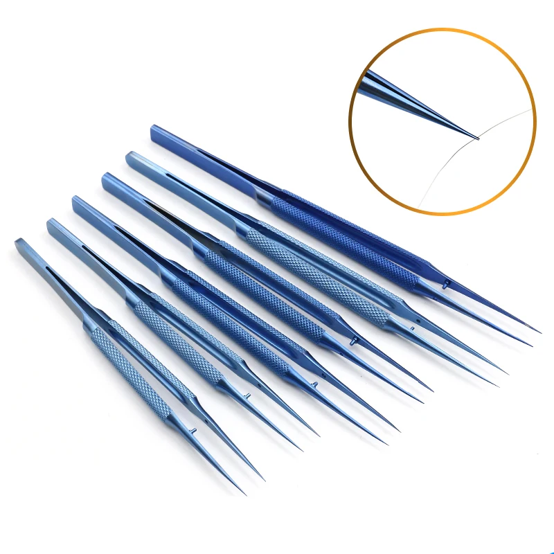 Titanium alloy ophthalmic tweezers fingerprint tweezers are suitable for electronic components and copper wire picking tools
Titanium alloy ophthalmic tweezers fingerprint tweezers are suitable for electronic components and copper wire picking tools