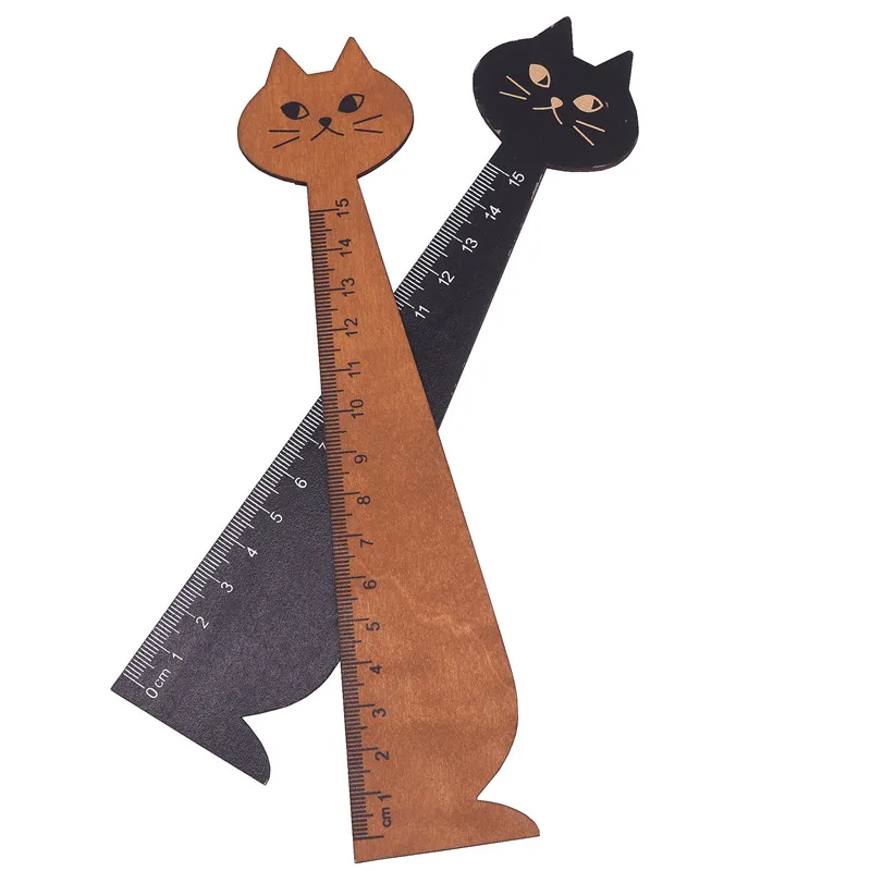 2 pcs 15cm Cartoon Cat Ruler Lovely Cat Shape Ruler Cute Wood Animal Straight Ruler Gift For Kids School Supplies Stationery
2 pcs 15cm Cartoon Cat Ruler Lovely Cat Shape Ruler Cute Wood Animal Straight Ruler Gift For Kids School Supplies Stationery