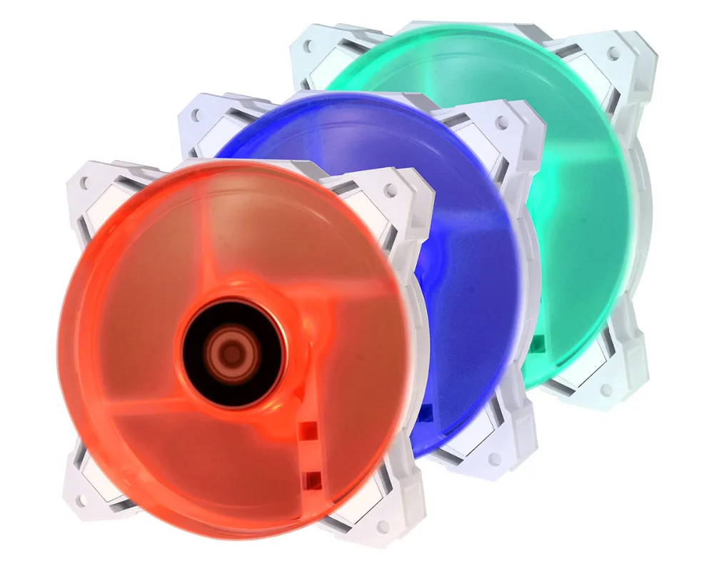 3pcs Pack Pure White ID-COOLING SF-12025-RGB-TRIO-SNOW RGB Sync with Asus/MSI/Gigabyte motherboards,High Static Pressure,PWM
3pcs Pack Pure White ID-COOLING SF-12025-RGB-TRIO-SNOW RGB Sync with Asus/MSI/Gigabyte motherboards,High Static Pressure,PWM