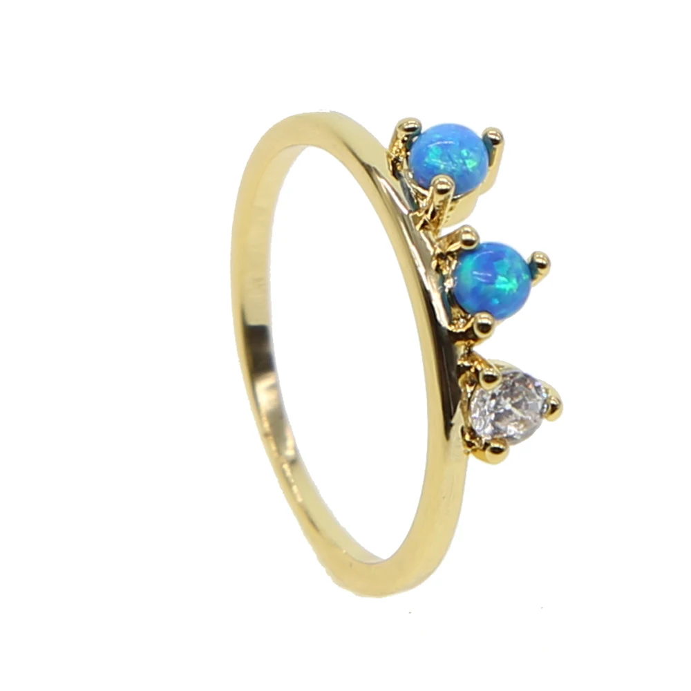 New Fashion gold color blue opal ring Birthstone Bride Wedding Engagement Heart Ring Delicate Drop shipping delicate tiny ring
New Fashion gold color blue opal ring Birthstone Bride Wedding Engagement Heart Ring Delicate Drop shipping delicate tiny ring