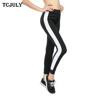 TCJULY Quick Dry Side Patchwork Women's Black Leggings High Waist Skinny Push Up Workout Pants Slim Flex Stretch Fitness Leggins
TCJULY Quick Dry Side Patchwork Women's Black Leggings High Waist Skinny Push Up Workout Pants Slim Flex Stretch Fitness Leggins