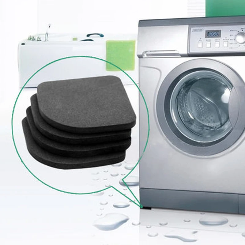 4pcs/set Multifunctional Refrigerator Anti-vibration Pad Washing Machine Shock Pads Non-slip Mats Home Practical Supplies
4pcs/set Multifunctional Refrigerator Anti-vibration Pad Washing Machine Shock Pads Non-slip Mats Home Practical Supplies