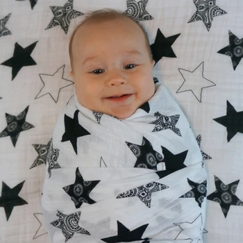 Baby Soft Cotton Blankets Swaddling Bed Star Printed Swaddle Wrap Sleeping Bag must-have baby swaddle
Baby Soft Cotton Blankets Swaddling Bed Star Printed Swaddle Wrap Sleeping Bag must-have baby swaddle