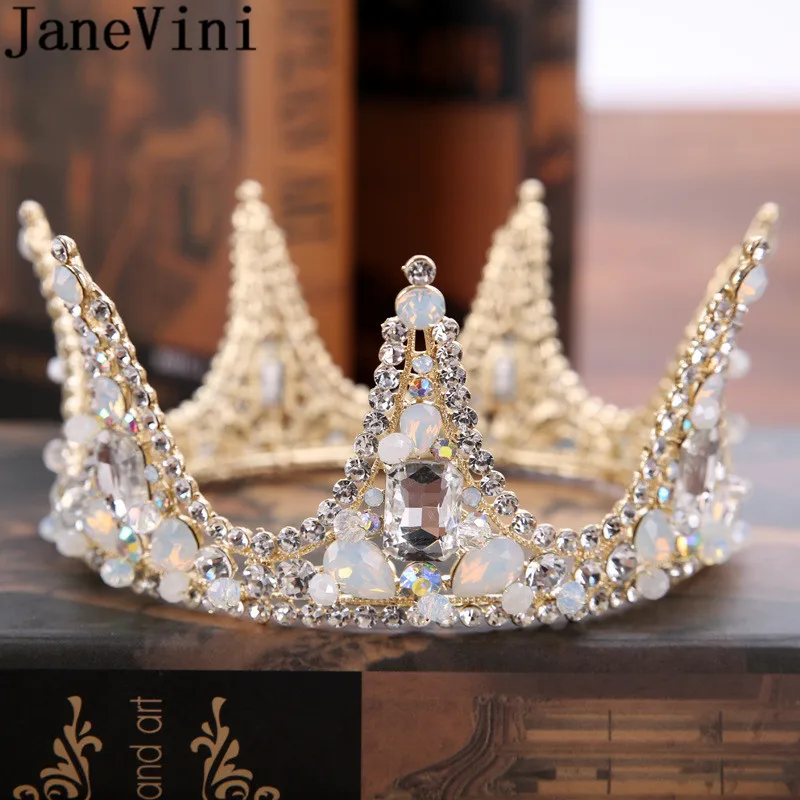 JaneVini Luxury Princess Crystal Head Jewelry Baroque Rhinestone Bridal Tiaras And Crowns Hairband Wedding Headpieces Women
JaneVini Luxury Princess Crystal Head Jewelry Baroque Rhinestone Bridal Tiaras And Crowns Hairband Wedding Headpieces Women