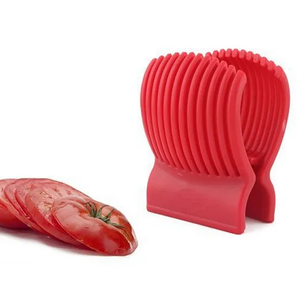 Red Tomato Slicer Plastic Kitchen Gadgets Tools Potato Onion Fruit Vegetable Cutter Cuts Tomato Slicers Holder Slicer Guide
Red Tomato Slicer Plastic Kitchen Gadgets Tools Potato Onion Fruit Vegetable Cutter Cuts Tomato Slicers Holder Slicer Guide
