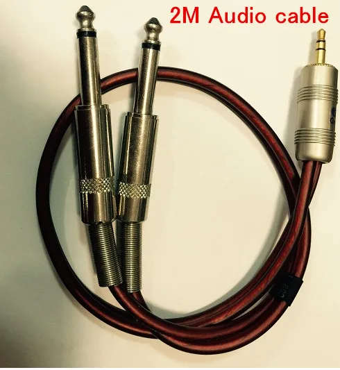 Fast Free Ship 2M One-to-Two mini-Plug 3.5 turn double 6.5 connector wire computer sound console cables/Pure copper Audio cable
Fast Free Ship 2M One-to-Two mini-Plug 3.5 turn double 6.5 connector wire computer sound console cables/Pure copper Audio cable