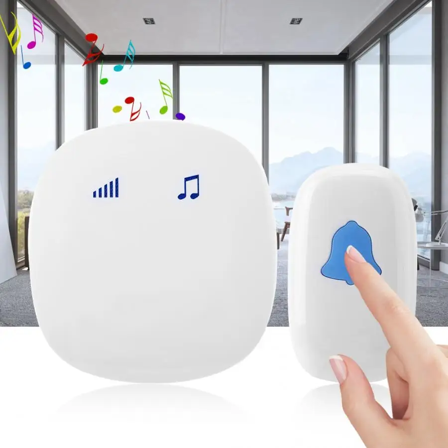 Wireless Digital Touch 35 Chime Doorbell Electronic Doorbell waterproof Smart door bell motion sensor bell
Wireless Digital Touch 35 Chime Doorbell Electronic Doorbell waterproof Smart door bell motion sensor bell