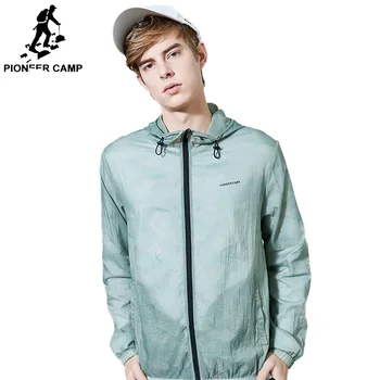Pioneer Camp Thin Sunscreen Men/Women Jacket Young Breathable sun-protective clothing Male Jacket Casual Outdoor light AJK901055
Pioneer Camp Thin Sunscreen Men/Women Jacket Young Breathable sun-protective clothing Male Jacket Casual Outdoor light AJK901055