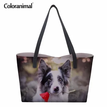 Coloranimal Cute Animal Dog Red Flower Muzzle Bokeh Print Casual PU Leather Bags Women Handbags Girl Large Storage Shopping Bags
Coloranimal Cute Animal Dog Red Flower Muzzle Bokeh Print Casual PU Leather Bags Women Handbags Girl Large Storage Shopping Bags
