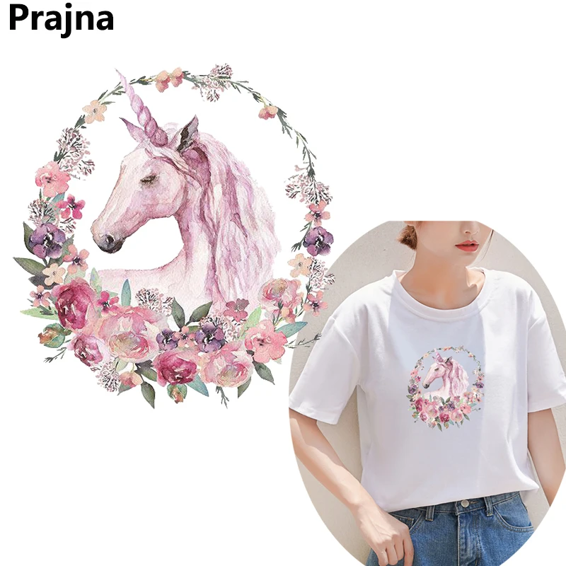 Prajna Thermal Transfer Cute Animal Transfer Flower Unicorn Patch For Clothing Washable Iron On Vinyl PVC Printed Appliques 2018
Prajna Thermal Transfer Cute Animal Transfer Flower Unicorn Patch For Clothing Washable Iron On Vinyl PVC Printed Appliques 2018