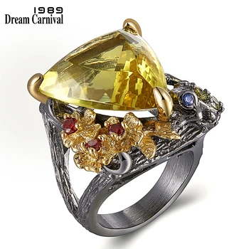 DreamCarnival 1989 Chic Fashion Jewelry Ring Big Gold Color Triangle Zircon Red Flowers Wedding Rings Drop Ship Hot Pick WA11658
DreamCarnival 1989 Chic Fashion Jewelry Ring Big Gold Color Triangle Zircon Red Flowers Wedding Rings Drop Ship Hot Pick WA11658