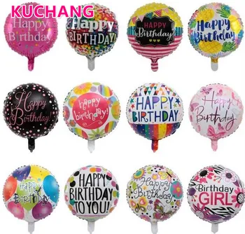 50PCS Happy Birthday Balloons Foil Round Flower Balloons Air Balloons Birthday Party Baby Shower Decorations Supplies Kid's Toy
50PCS Happy Birthday Balloons Foil Round Flower Balloons Air Balloons Birthday Party Baby Shower Decorations Supplies Kid's Toy