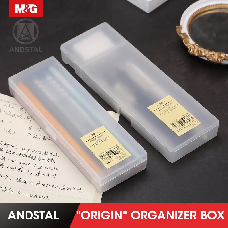 Andstal Big Transparent Pencil Case M&G Large Pencil Box Clear Cute Kawaii Pen Pencilcase for boys girls school supplies cases
Andstal Big Transparent Pencil Case M&G Large Pencil Box Clear Cute Kawaii Pen Pencilcase for boys girls school supplies cases