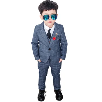 2019 Child Boy Wedding Suit 5PCS Blazer Pants Vest Shirt Tie Kids Suit Boys for Wedding Formal Marriage Costume Dress Clothes
2019 Child Boy Wedding Suit 5PCS Blazer Pants Vest Shirt Tie Kids Suit Boys for Wedding Formal Marriage Costume Dress Clothes