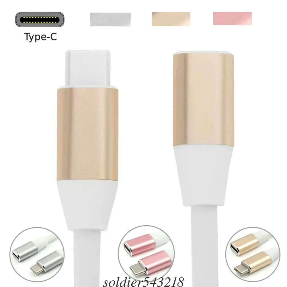 Type C USB3.1 to USB-C Male to Female Extension Data Cable For Macbook PC For Mbolie Phone Adpater
Type C USB3.1 to USB-C Male to Female Extension Data Cable For Macbook PC For Mbolie Phone Adpater