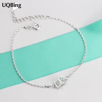 Free Shipping 925 Sterling Silver Bracelets Silver Bracelets Jewelry For Girl Srebrna bransoletka pulsera
Free Shipping 925 Sterling Silver Bracelets Silver Bracelets Jewelry For Girl Srebrna bransoletka pulsera
